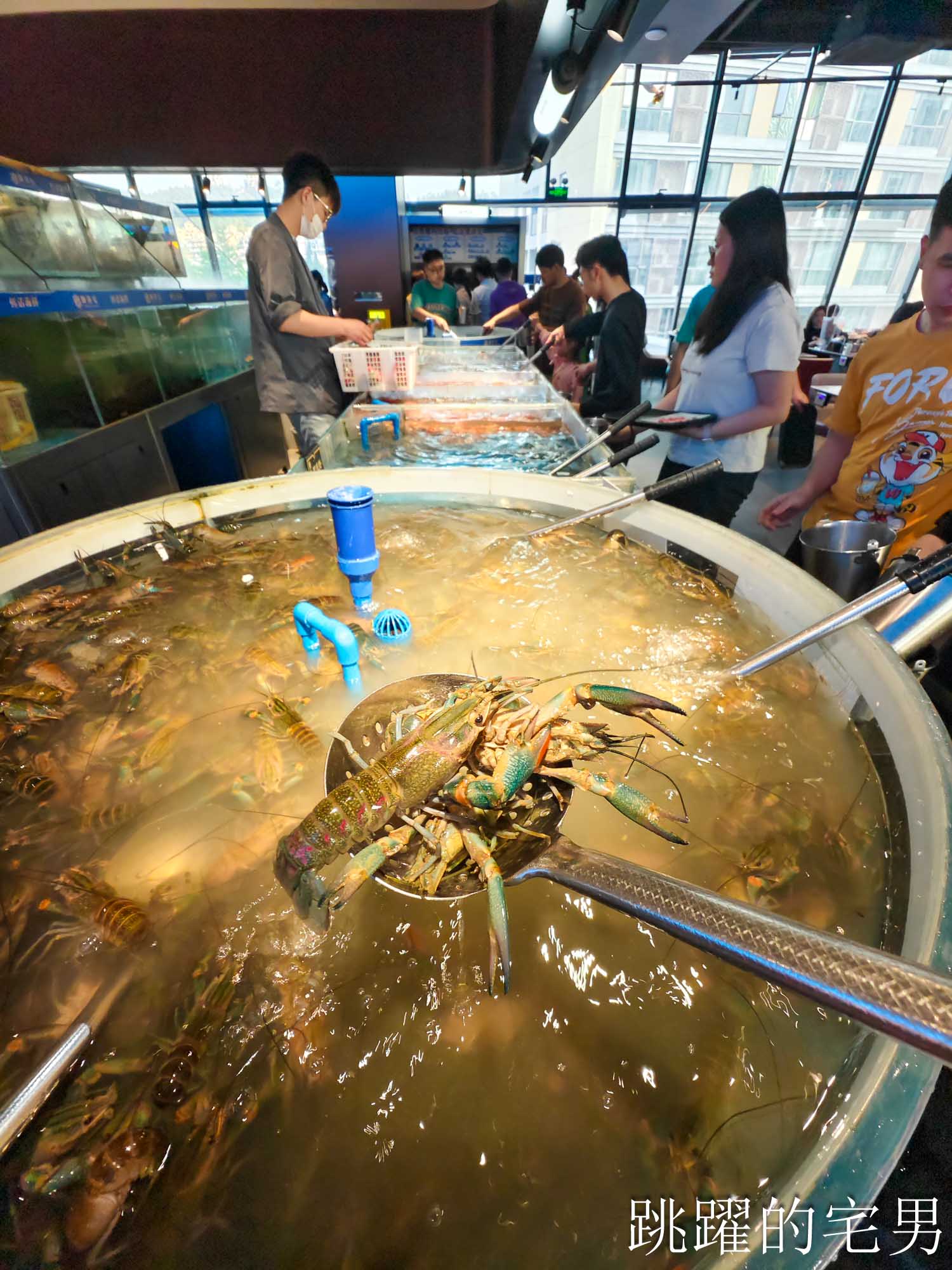 最狂廣州吃到飽!銘門御海宴 30公尺活海鮮水道任你撈,鮪魚解體秀、烤榴槤暢吃 最狂廣州吃到飽!銘門御海宴 30公尺活海鮮水道任你撈,鮪魚解體秀、烤榴槤暢吃
