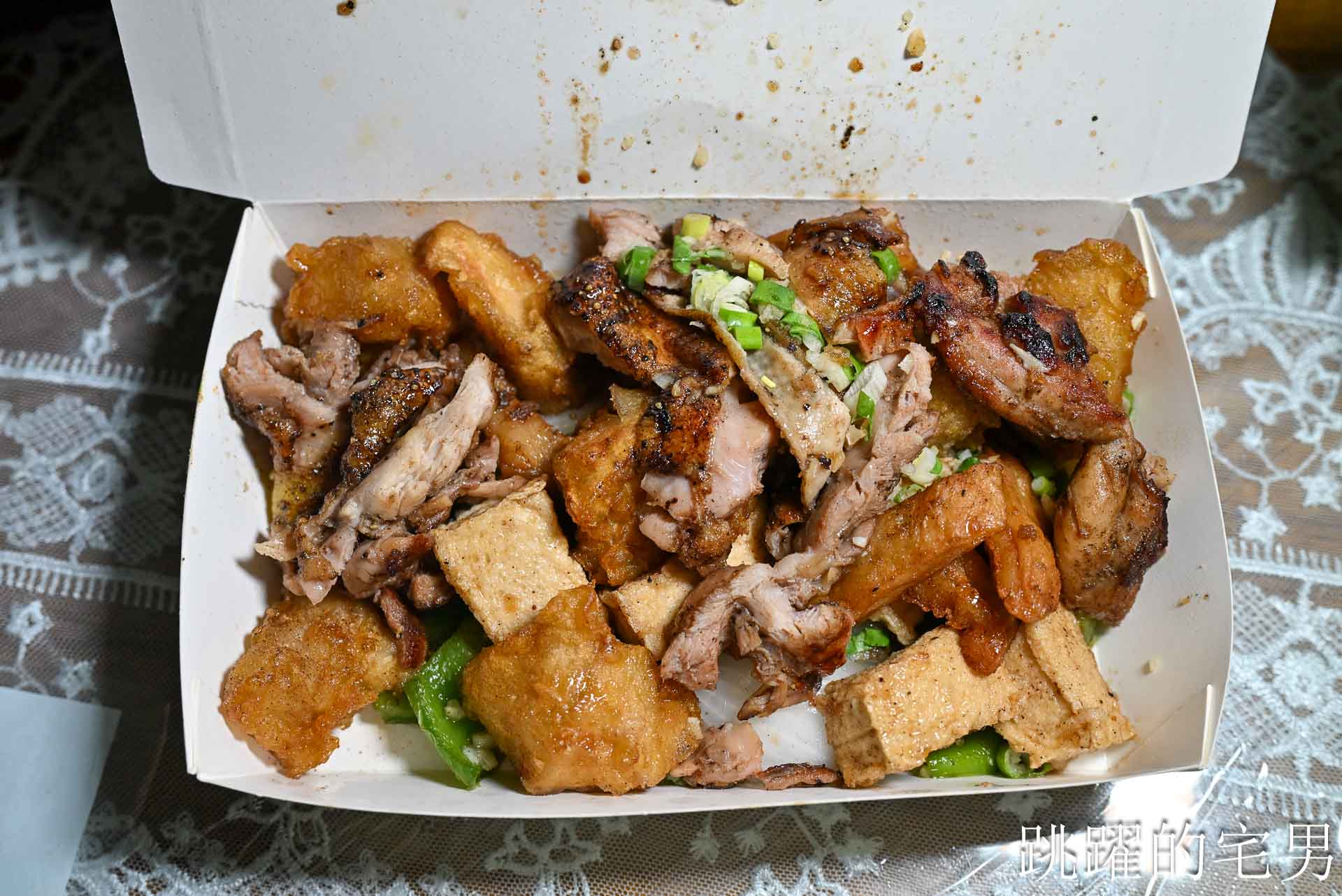 [玉里美食推薦]米達碳烤雞排-曾是193縣道雞排傳說! 碳烤五花肉、 碳烤脆皮雞腿排，炸麻糬也太好吃了吧!