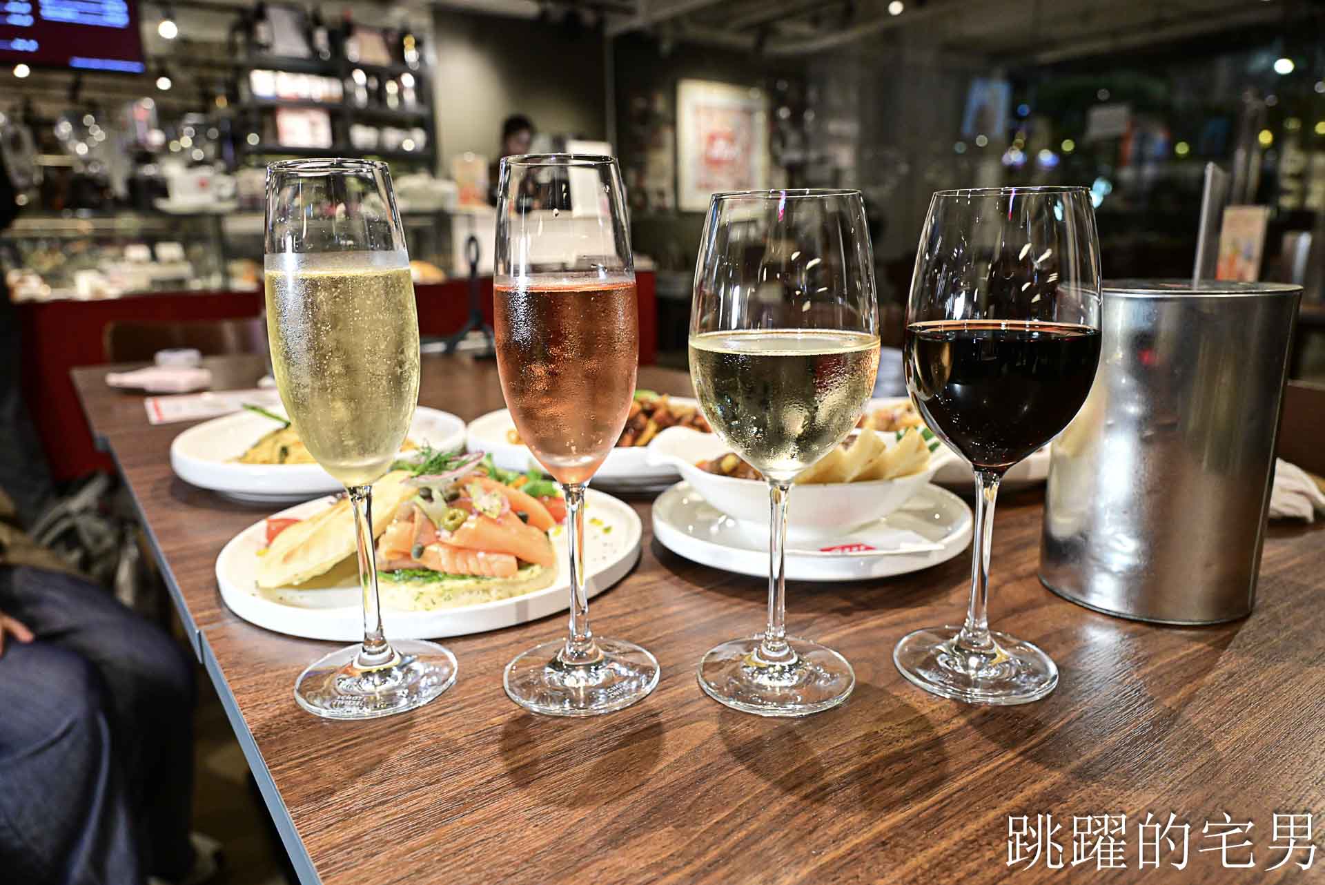 [曼谷四面佛美食]illy Caffè Erawan -曼谷暢飲! 2小時紅白酒暢飲只要690元！泰國名菜Massaman超好吃、義大利麵到提拉米蘇都滿足，Erawan Bangkok奇隆站美食