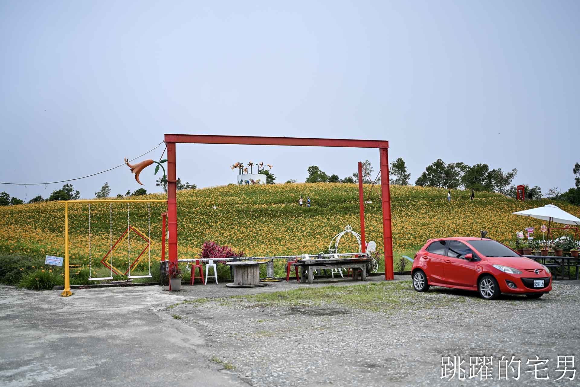 [花蓮景點推薦]2026赤科山金針花懶人包-9月花況、交通路況、賞花景點，林家園、小瑞士、櫻之谷咖啡廳一次玩，玉里景點金針花海