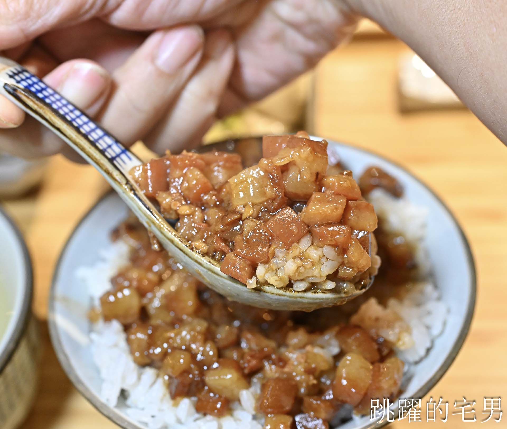 [花蓮美食]平行時空小茶室-老屋茶鋪還是花蓮寵物友善餐廳，滷肉飯套餐99元，附2樣小菜和湯C/P值很高