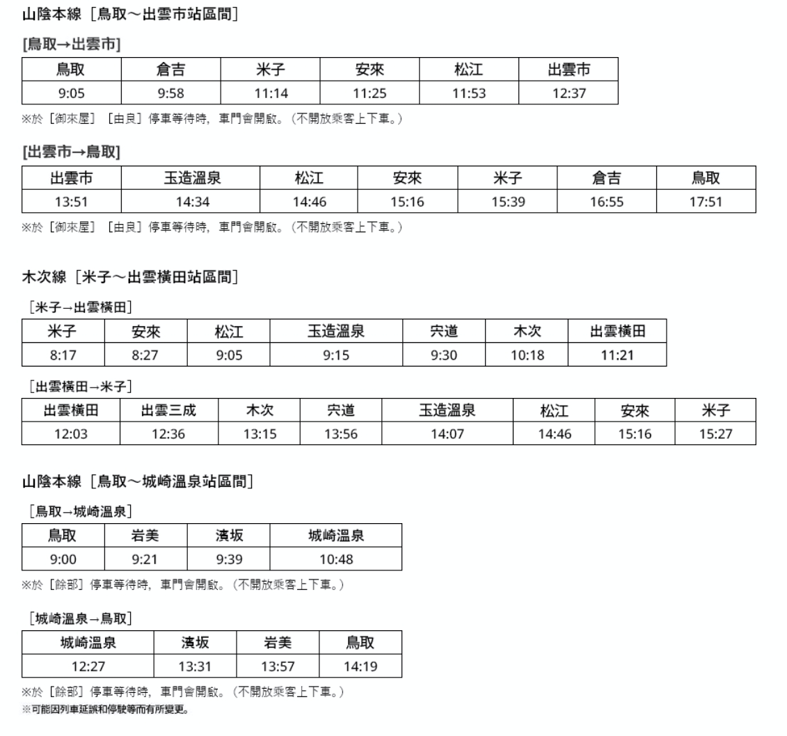 [日本觀光列車]天地號 あめつち絕美海岸線，鳥取觀光列車短程也能搭！預約教學、票價、限定商品、座位完整介紹