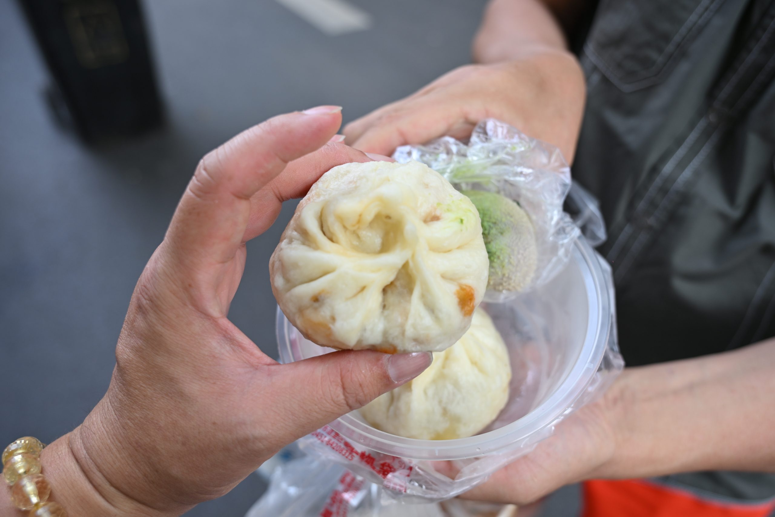 [哈爾濱美食]第一次逛東北早市！東北幣驚呆我，包子居然只要1元？哈爾濱紅磚街早市物價太驚人
