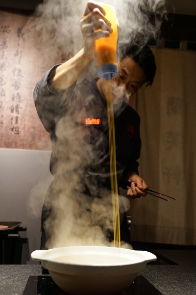 [台北大安區美食]蘭亭和牛極緻鍋-職人桌邊服務 品嚐日本A5黑毛和牛海鮮頂級滋味