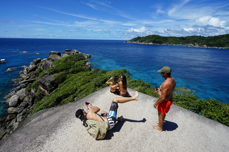 [泰國旅遊]斯米蘭群島-夢幻漸層湛藍無暇海洋，細粉純白沙灘，泰國跳島之旅，世界十大潛水勝地