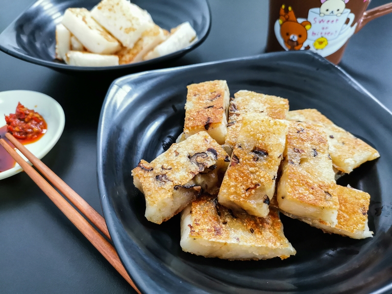 [花蓮美食]滿堂古早味中式早點-推薦自製鹹粿、蘿蔔糕