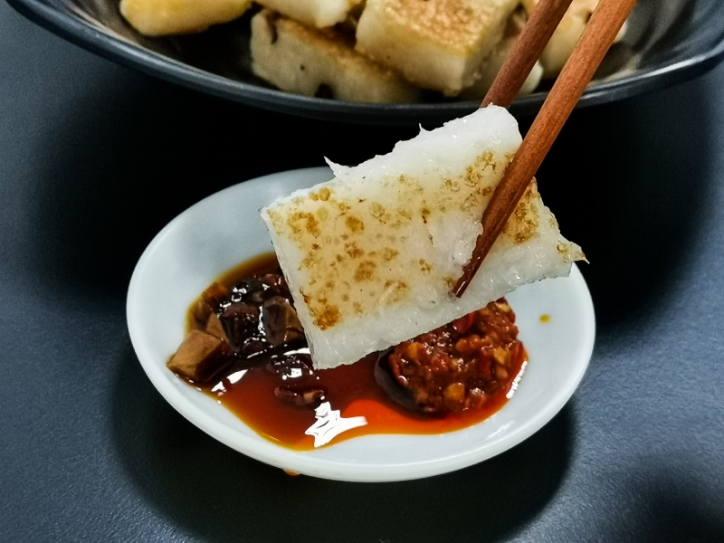 [花蓮美食]滿堂古早味中式早點-推薦自製鹹粿、蘿蔔糕