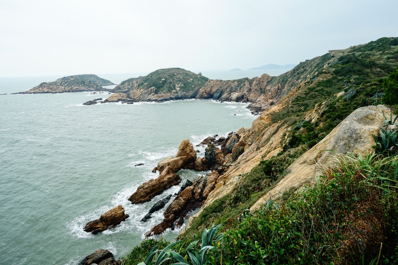 [馬祖自由行]腳踏無人沙灘 俯瞰島嶼風景 自由浪漫芹壁下午茶 北竿一日行程 租車 午餐 景點收錄