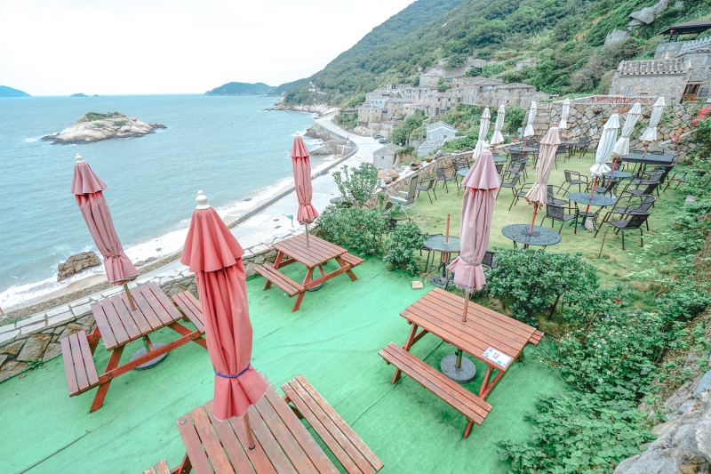 [馬祖自由行]腳踏無人沙灘 俯瞰島嶼風景 自由浪漫芹壁下午茶 北竿一日行程 租車 午餐 景點收錄