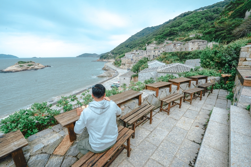 [馬祖自由行]腳踏無人沙灘 俯瞰島嶼風景 自由浪漫芹壁下午茶 北竿一日行程 租車 午餐 景點收錄