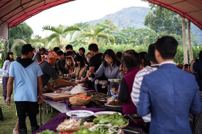 花蓮吉安800坪百人活動場地  靜謐歐式獨棟別墅可舉辦戶外婚禮buffet 泳池派對 花蓮包棟民宿-翠山莊Villa 花蓮民宿推薦