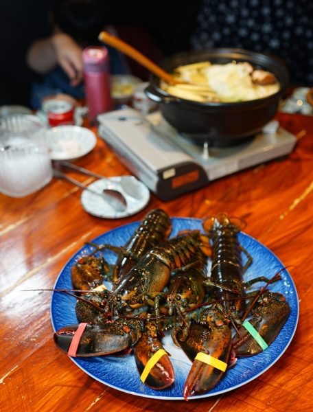 這間中壢無菜單料理C/P值超高!! 880元居然有鮟鱇魚火鍋  地震魚 波士頓龍蝦痛風鍋 黑鮪魚生魚片 還附設停車場-武田信玄日式料理 中壢美食推薦  桃園無菜單料理推薦