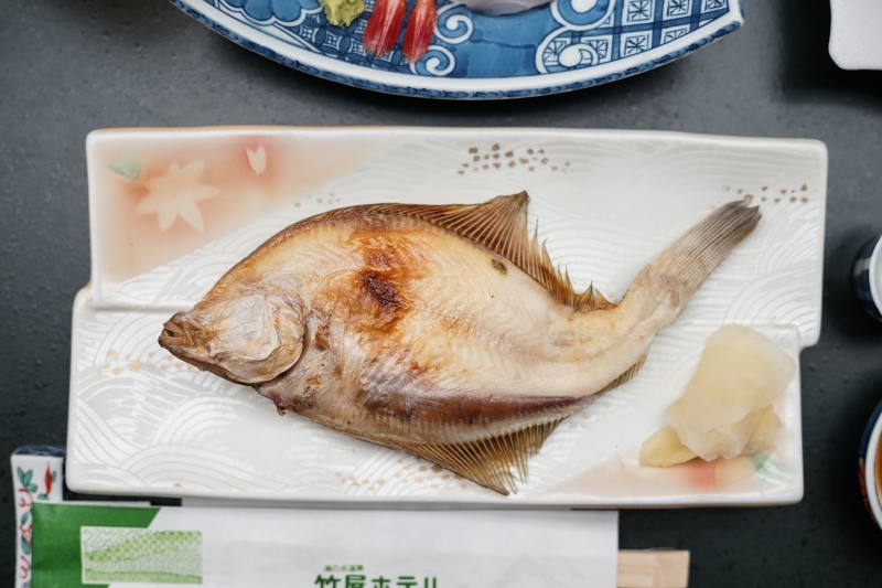 [日本山形鶴岡住宿]湯野浜温泉 竹屋ホテル 一泊二食 浜燒鯛魚超美味 讓人吃到說不出話   東北溫泉旅館推薦