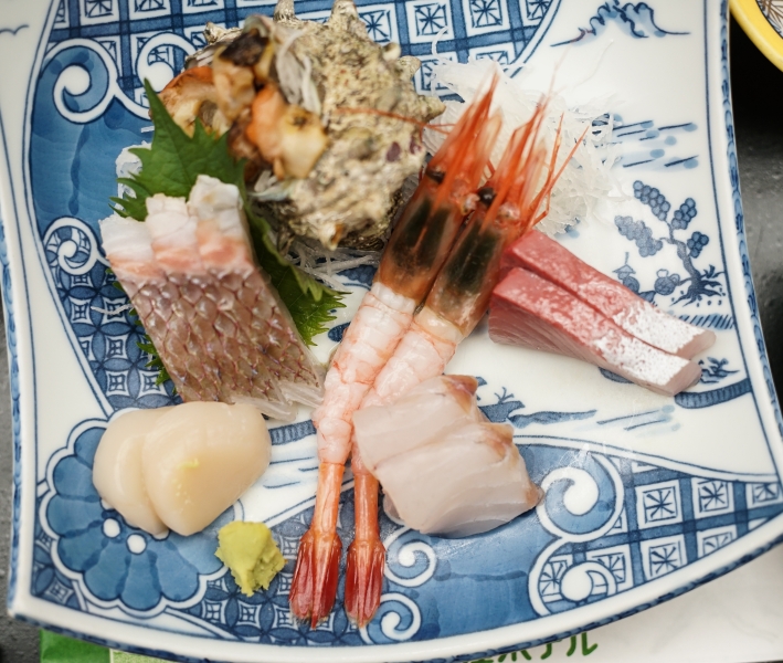 [日本山形鶴岡住宿]湯野浜温泉 竹屋ホテル 一泊二食 浜燒鯛魚超美味 讓人吃到說不出話   東北溫泉旅館推薦