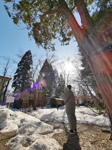 [日本秋田旅遊]宅男終於實現夢想 帶和服正妹一遊奧州小京都 首次和服體驗  原來當個武士這麼爽 -角館武家屋敷青柳家