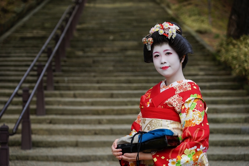 [日本秋田景點]千秋公園-賞楓櫻花景點 還可以外拍藝妓 超獨特體驗