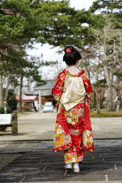 [日本秋田景點]千秋公園-賞楓櫻花景點 還可以外拍藝妓 超獨特體驗