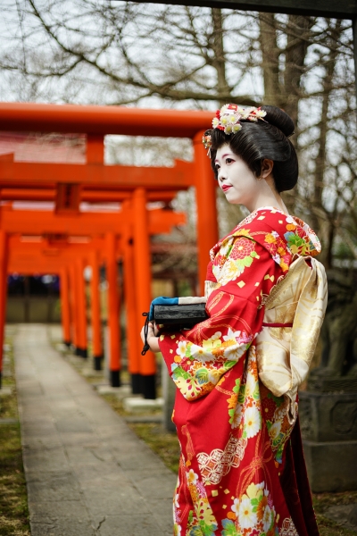 [日本秋田景點]千秋公園-賞楓櫻花景點 還可以外拍藝妓 超獨特體驗