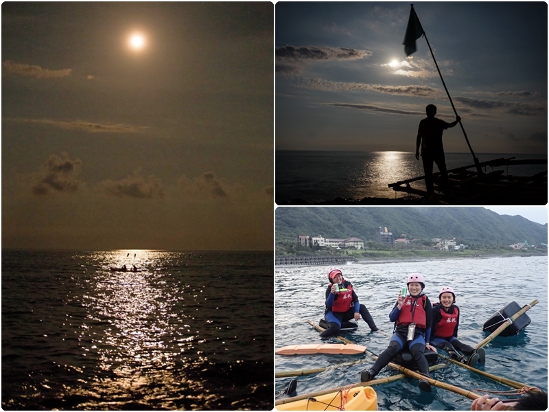 [花蓮旅遊]月光海下獨木舟 浪漫又充滿神秘的海洋體驗 @跳躍的宅男