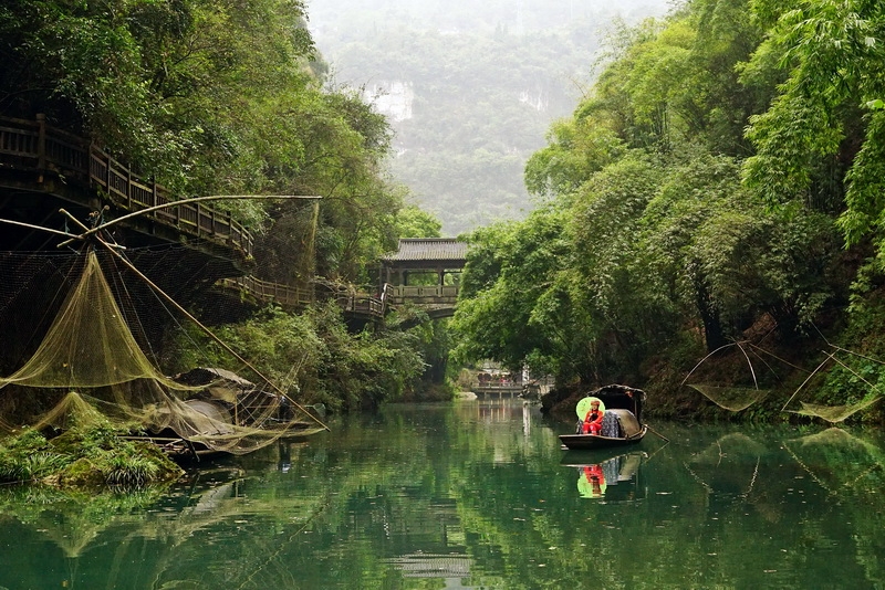 [中國湖北旅遊]宜昌-長江三峽「三峽人家」西陵峽 體驗土家族傳統哭嫁習俗 @跳躍的宅男