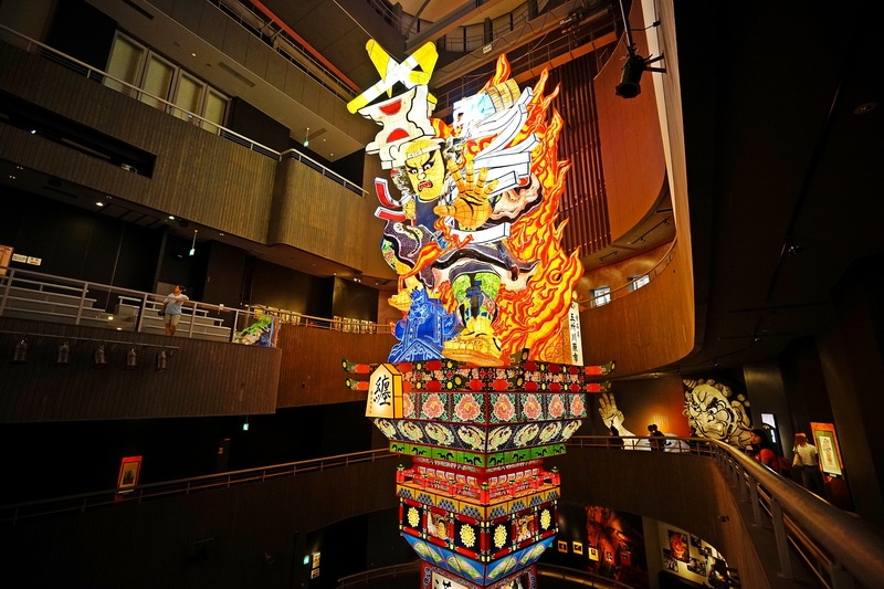 [日本東北]五所川原立佞武多の館 青森三大睡魔祭之一  神明宮除厄祈福活動 @跳躍的宅男